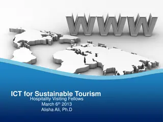 Exploring Sustainable Tourism Through ICT: A Journey with Alisha Ali, Ph.D.