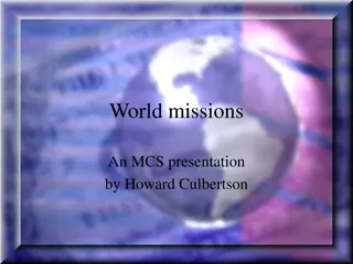 Unveiling Global Missions and Unreached People Groups