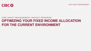 Optimizing Fixed Income Allocation in the Current Environment