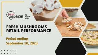 Fresh Mushroom Sales Trends Analysis Ending September 10, 2023