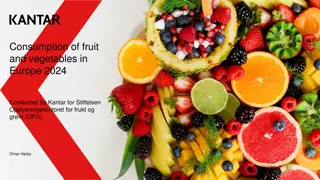 Fruit and Vegetable Consumption Trends in Europe 2024