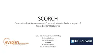 SCORCH: Supportive Risk Awareness and Communication for Heatwaves