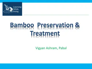 Bamboo Preservation Methods and Importance in Prolonging Bamboo's Lifespan