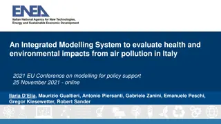 Health and Environmental Impacts of Air Pollution in Italy