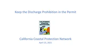 Importance of Discharge Prohibition in Coastal Permit