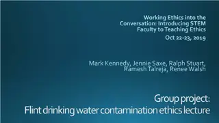 Exploring Ethics in STEM Education Through the Flint Water Contamination Case Study