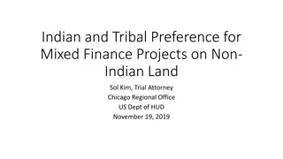 Indian and Tribal Preference for Mixed Finance Projects on Non-Indian Land