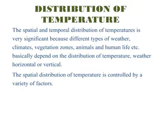 Temperature Distribution in Geography