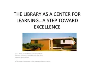 Unleashing Potential: Library Strategic Development at Cheyney University