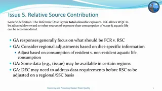 Protecting Alaska's Water Quality Through Relative Source Contribution Analysis