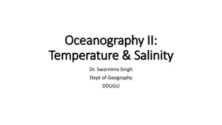 Exploring Ocean Temperature and Salinity Variations
