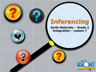 Grade 2 Earth Materials Integration Lesson