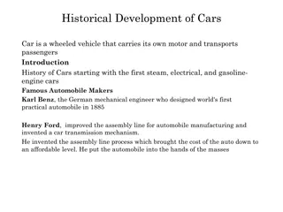 Evolution of Automobiles Through History