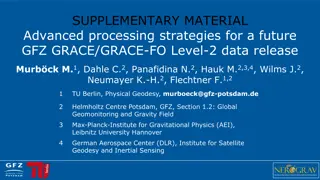 Advanced Processing Strategies for Future GFZ-GRACE/GRACE-FO Data