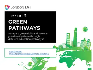 Exploring Green Skills and Pathways for a Sustainable Career