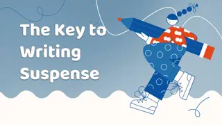 Mastering Suspense Writing Techniques