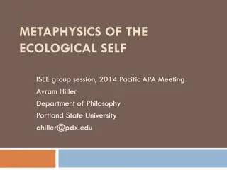 Metaphysics of the Ecological Self