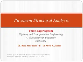 Structural Analysis of Three-Layer Pavement System
