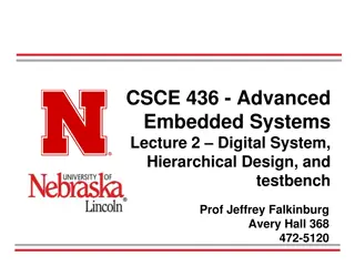 Exploring Advanced Embedded Systems and HDL Concepts