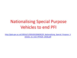 Nationalisation of Special Purpose Vehicles in PFI