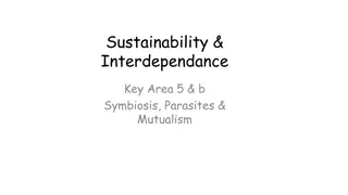 Symbiosis: Parasites and Mutualism in Interdependence