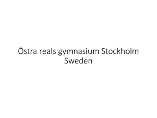Stra Reals Gymnasium in Stockholm, Sweden