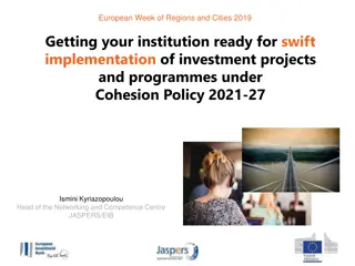 Capacity Building for Cohesion Policy Implementation