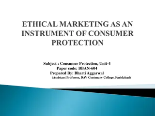 Ethics in Consumer Protection: Safeguarding Buyers and Ensuring Fair Practices
