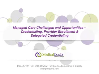 Managed Care Credentialing in Healthcare