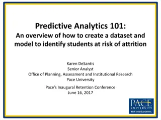 Overview of Predictive Analytics for Student Attrition Identification