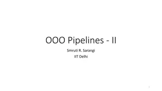 OOO Pipelines with Renaming and Physical Registers in Processor