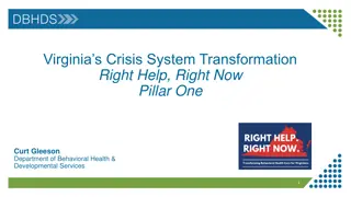Crisis System Transformation in Virginia