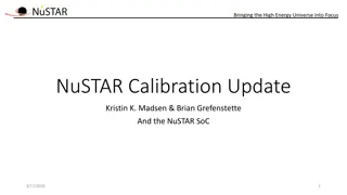 High-Energy Universe Focus: NuSTAR Calibration Update