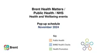 Brent Health Matters: November 2024 Health Events Schedule