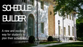 Revolutionizing Student Scheduling with SC.H.E.D.U.L.E.B.U.IL.D.E.R