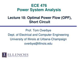 Optimal Power Flow in Power System Analysis