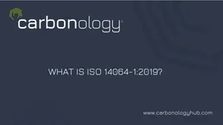 ISO 14064-1:2019 for Greenhouse Gas Emissions