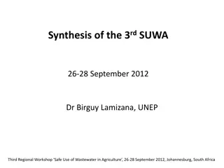 Insights from UNEP Regional Workshop on Safe Wastewater Use in Agriculture