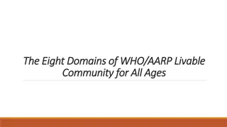 Enhancing Community Well-Being for Aging Populations