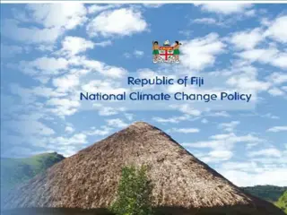 Fiji's Climate Change Policy and Goals
