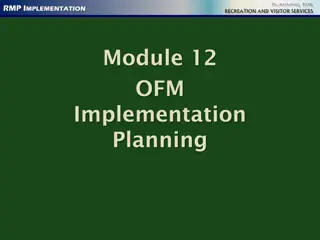 Integrating OFM Data into Implementation Plans for Alabama Hills Special Recreation Management Area