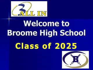 Plan Your Path to Success at Broome High School