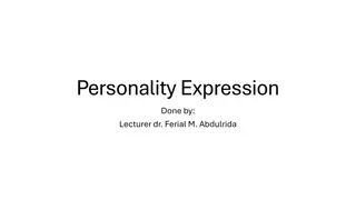 Unlocking Personality Traits through Face Shapes and Finger Gestures