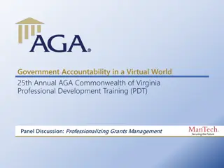 Professionalizing Grants Management in the Federal Government