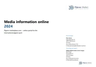 Innovative Online Portal for International Pigeon Sport Enthusiasts