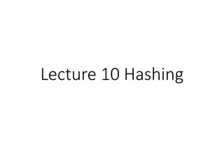 Hashing: Efficient Data Storage Technique