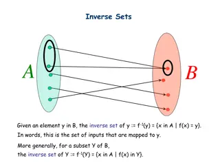 Functions and Sets
