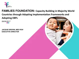 Building Capacity in Majority World Countries through Families Foundation