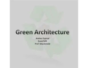 Green Architecture and Sustainable Practices