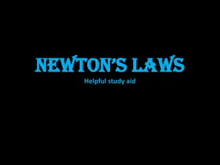 Newton's Laws of Motion: A Comprehensive Study Aid